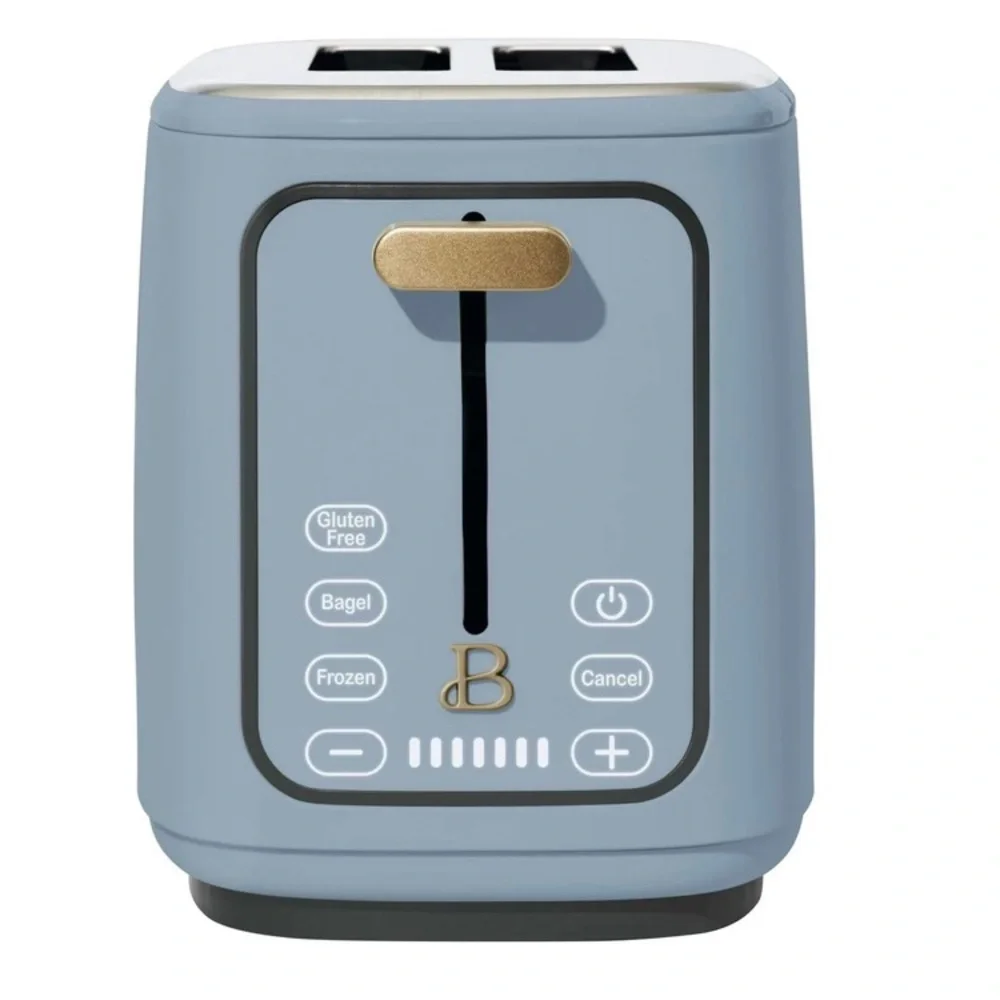 Beautiful 2 Slot Toaster with Touch-Activated Display, Cornflower Blue. - Picture 2 of 5